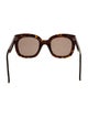 Celine Square Tinted Sunglasses