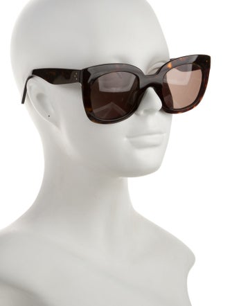 Celine Square Tinted Sunglasses