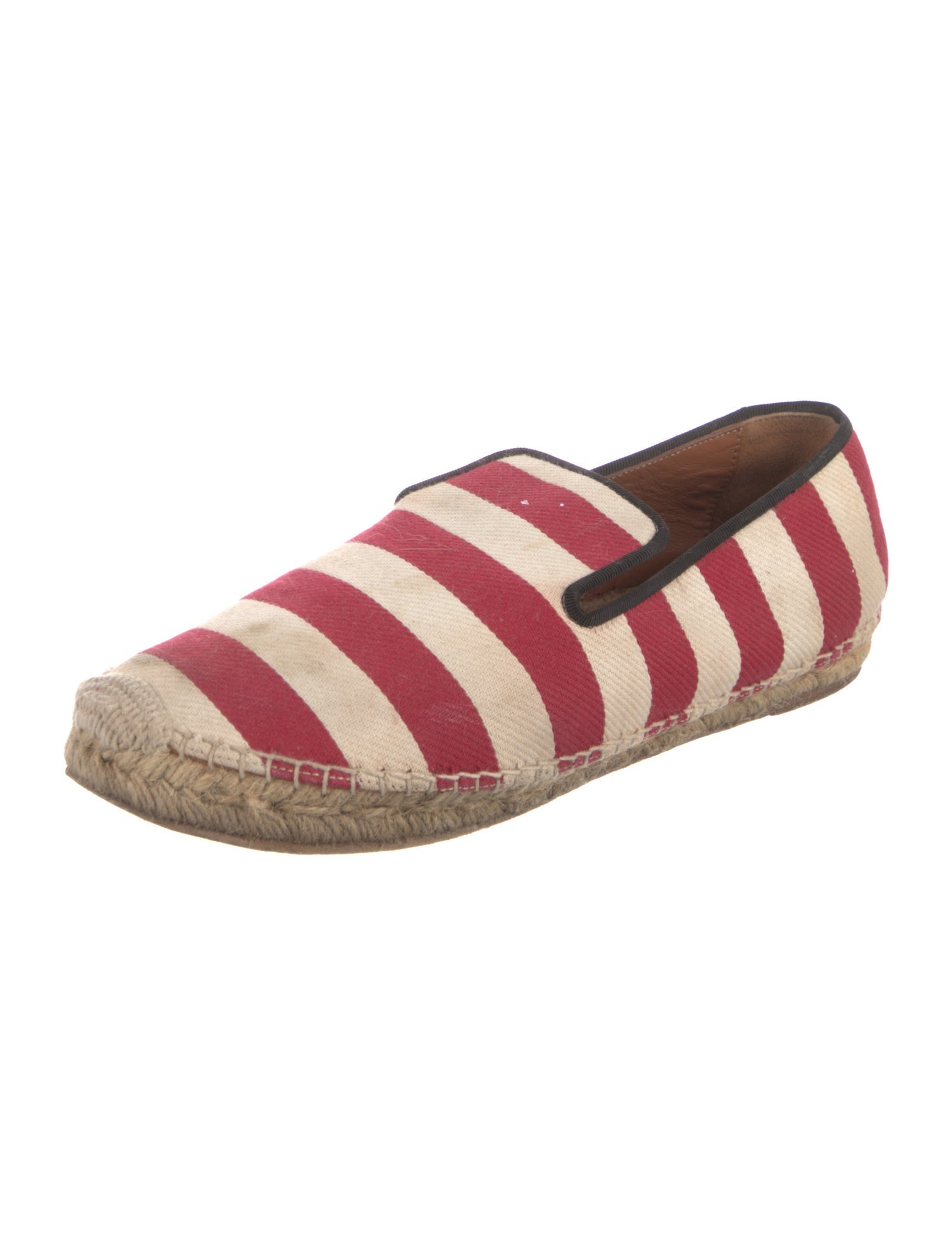 Celine Canvas Striped Espadrilles