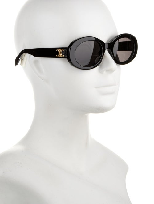 Celine Round Tinted Sunglasses