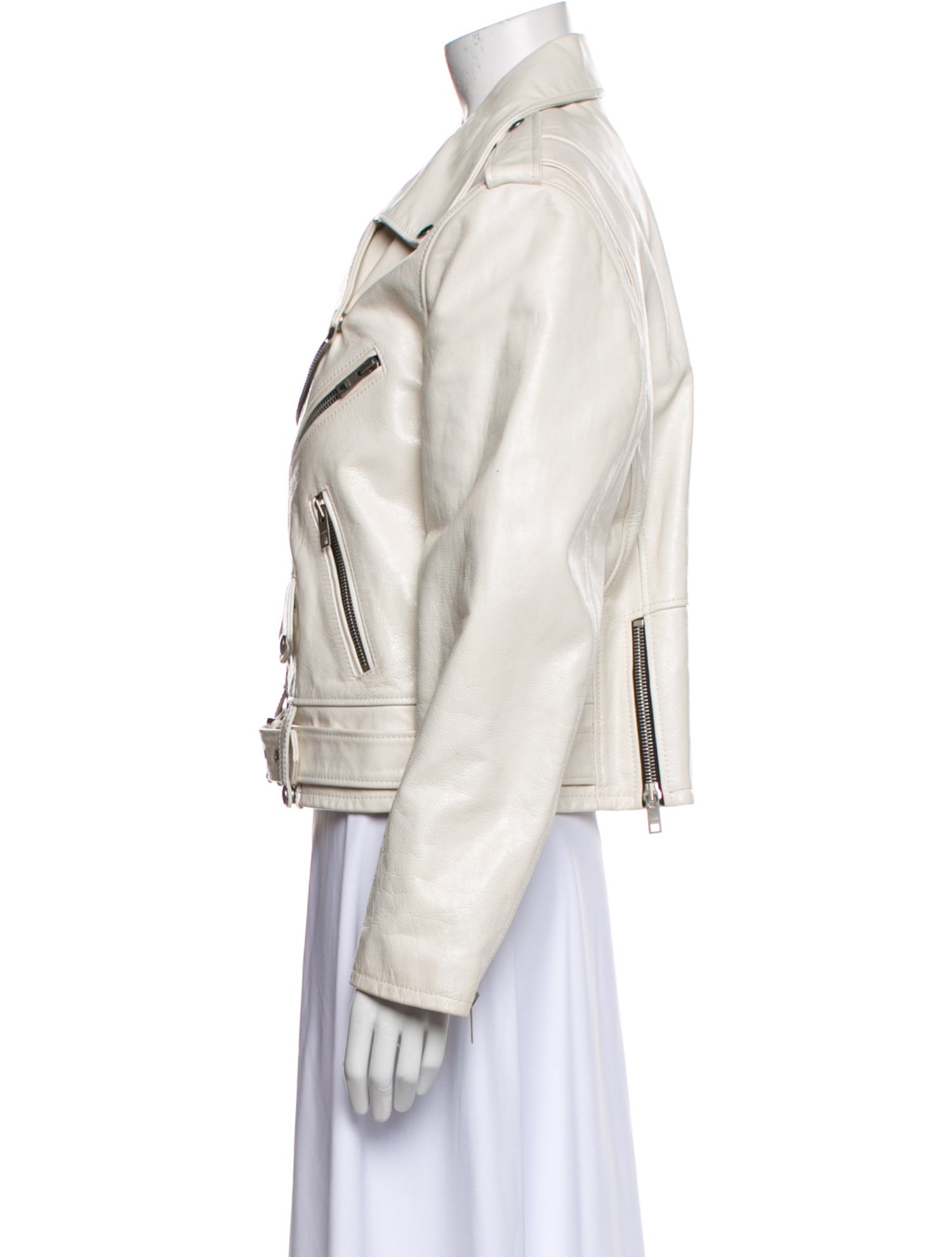 Celine 2022 Leather Biker Jacket