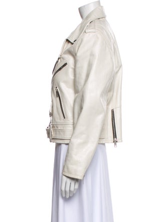 Celine 2022 Leather Biker Jacket