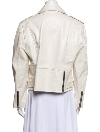 Celine 2022 Leather Biker Jacket