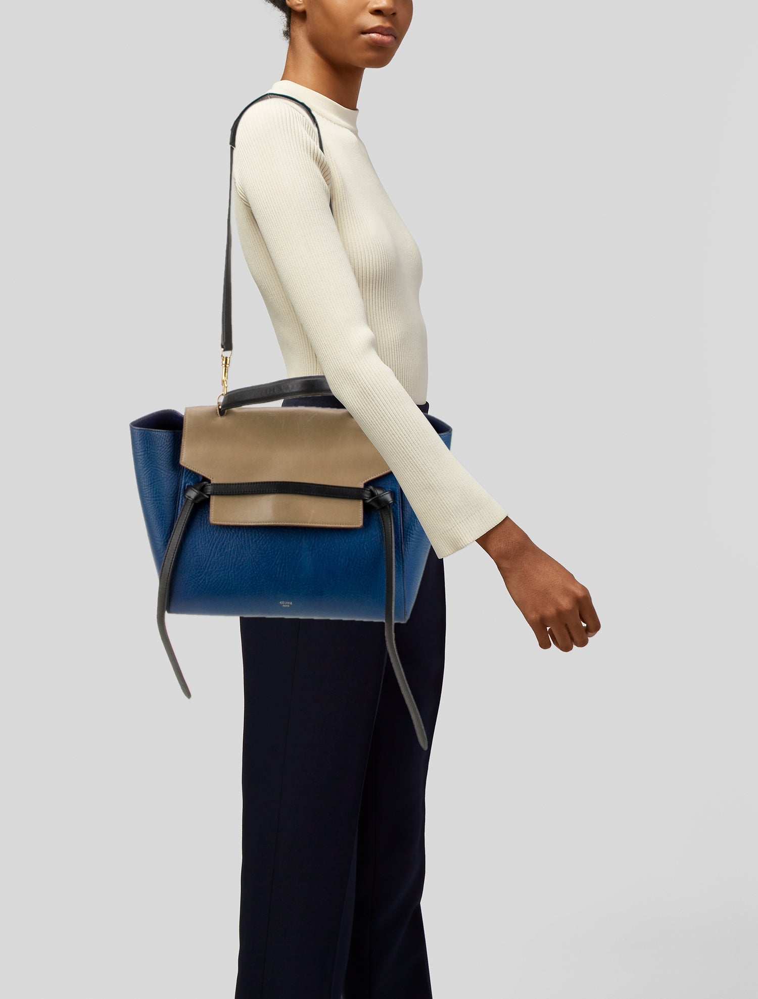 Celine Leather Belt Bag Mini