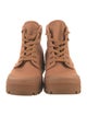 Celine Canvas Combat Boots