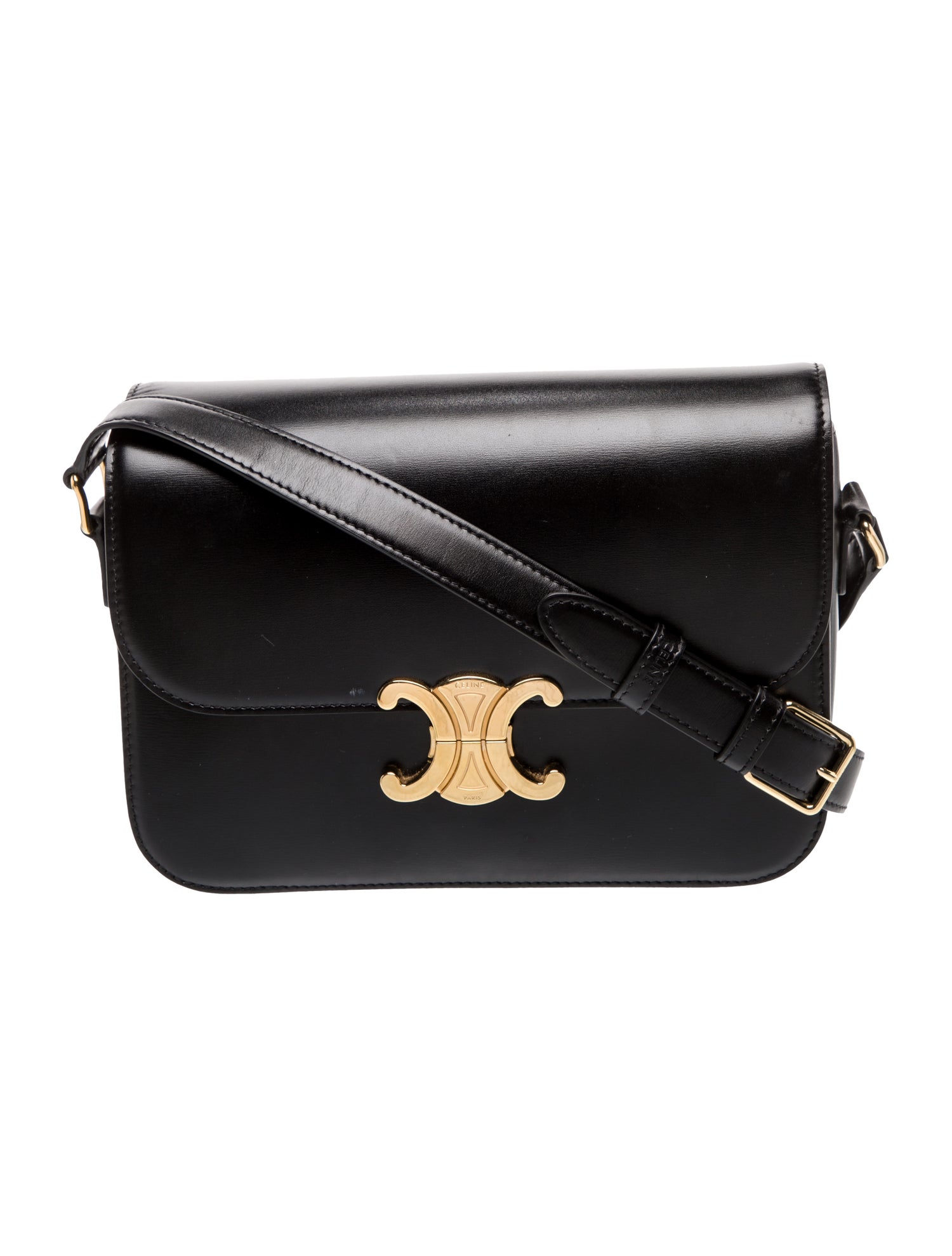 Celine Leather Triomphe Medium