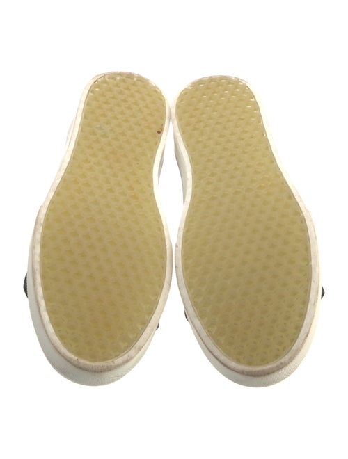 Celine Patent Leather Fringe Trim Accent Oxfords