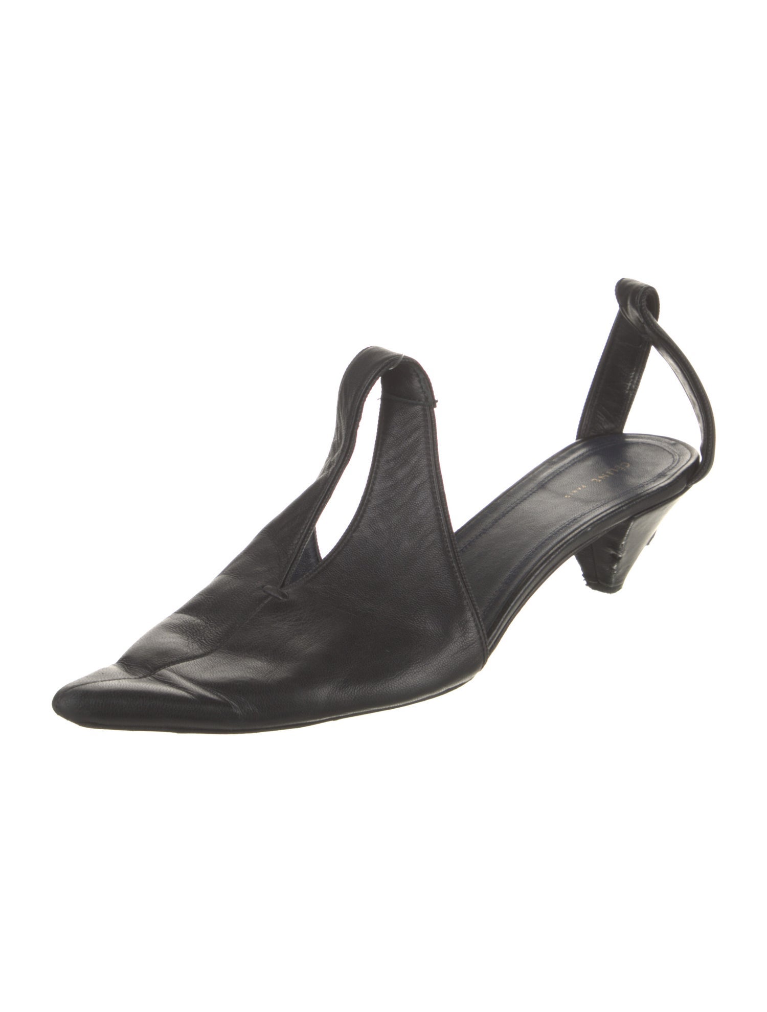 Celine Leather Mules