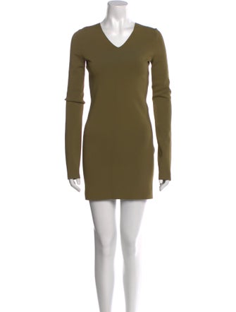 Celine V-Neck Mini Dress