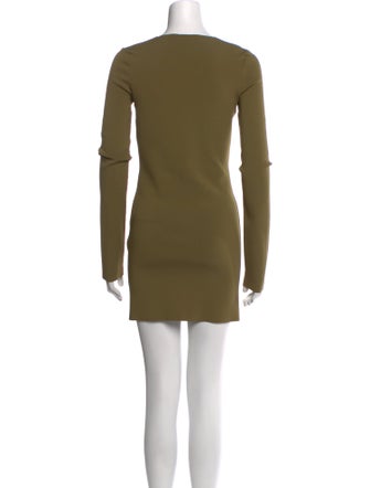 Celine V-Neck Mini Dress