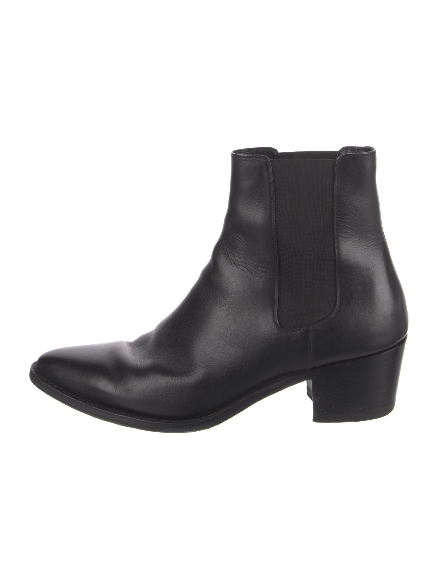 Celine Leather Chelsea Boots