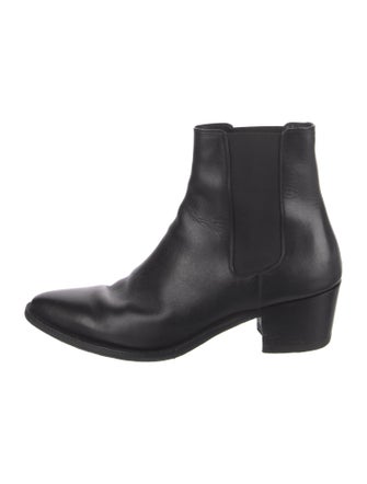 Celine Leather Chelsea Boots