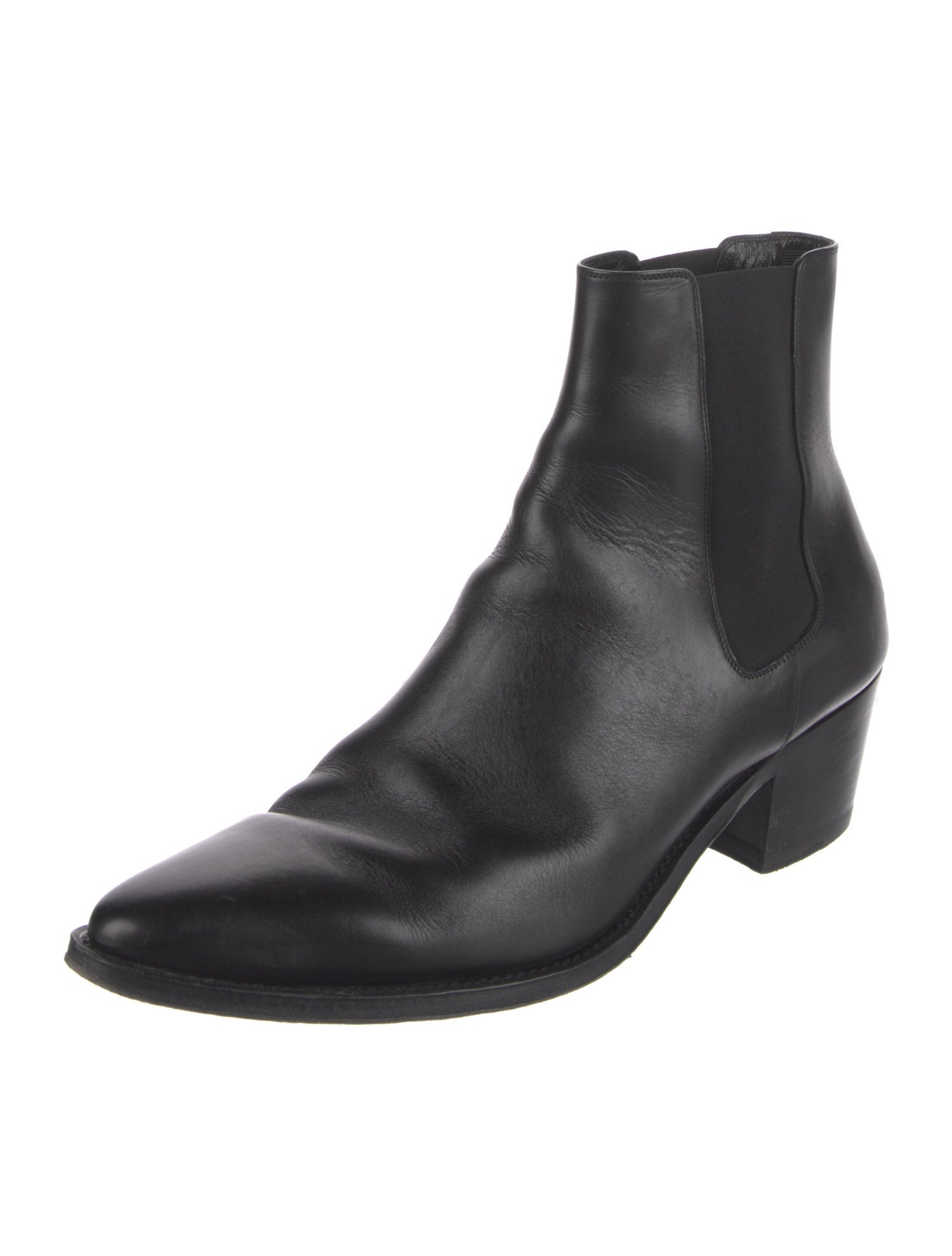 Celine Leather Chelsea Boots