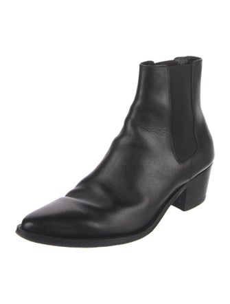 Celine Leather Chelsea Boots