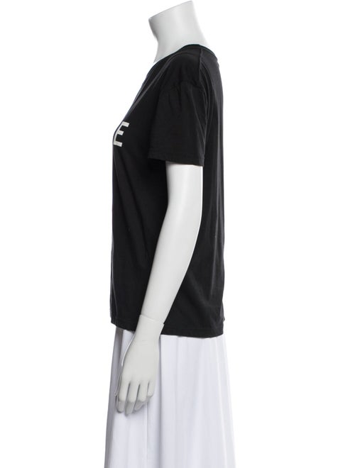 Celine Graphic Print Crew Neck T-Shirt