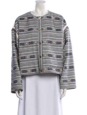 Celine Baja Cardigan Wool Evening Jacket