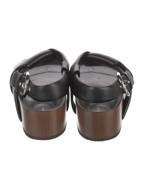 Celine Leather Slingback Sandals