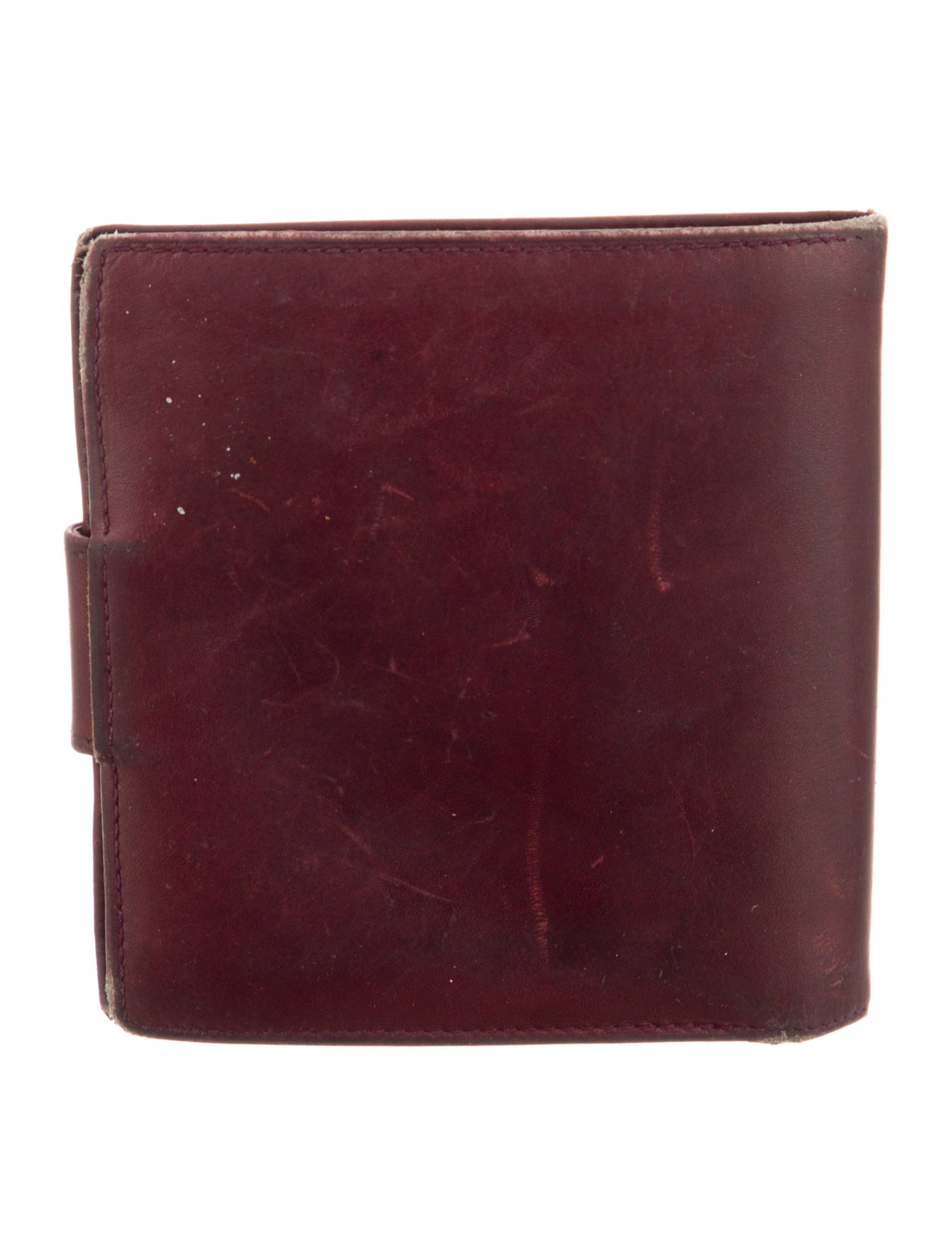 Celine Leather Compact Wallet