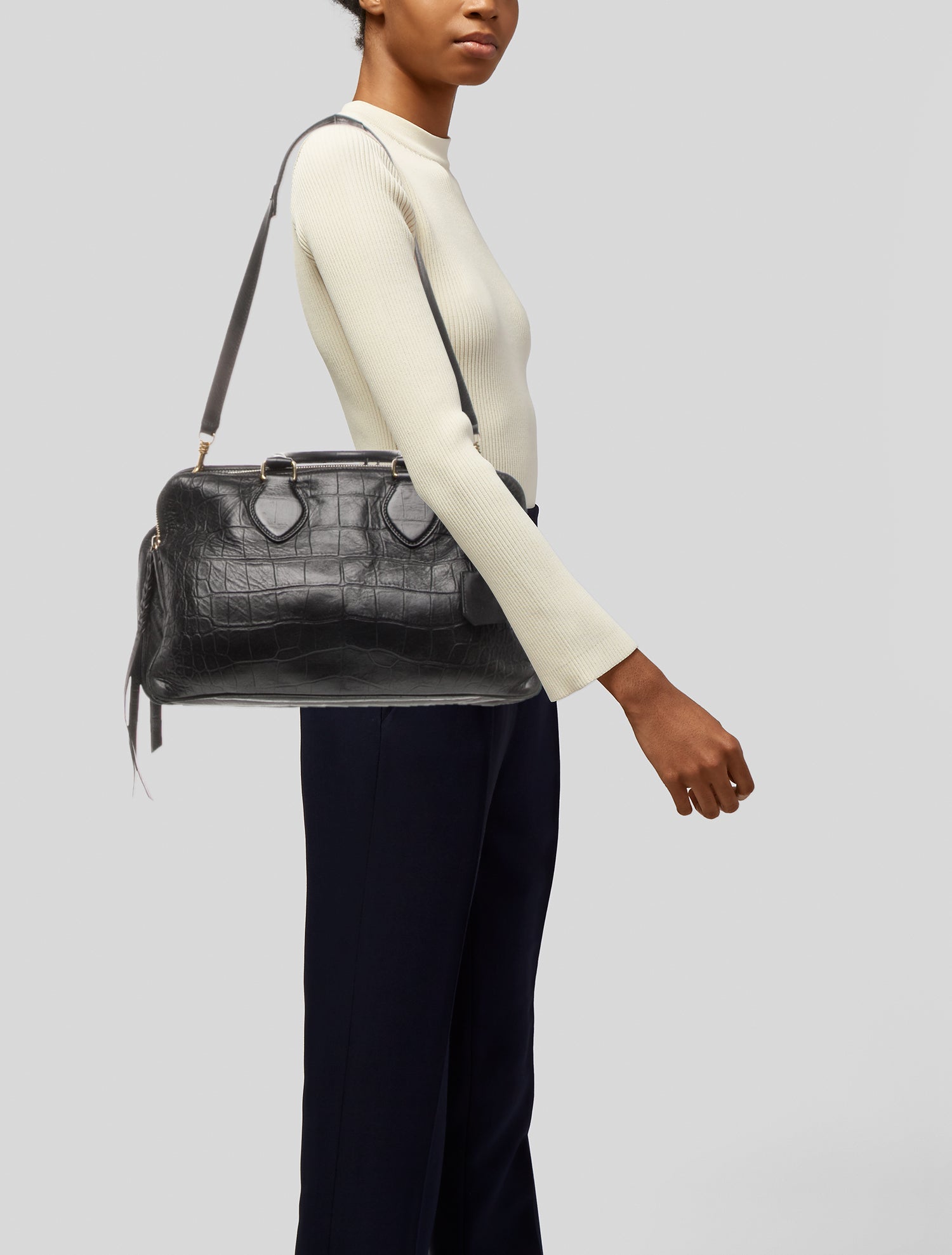 Celine Leather Triptyque