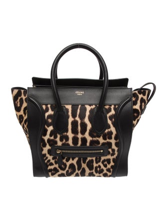 Celine Ponyhair Luggage Mini