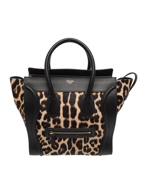 Celine Ponyhair Luggage Mini