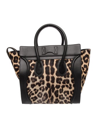 Celine Ponyhair Luggage Mini