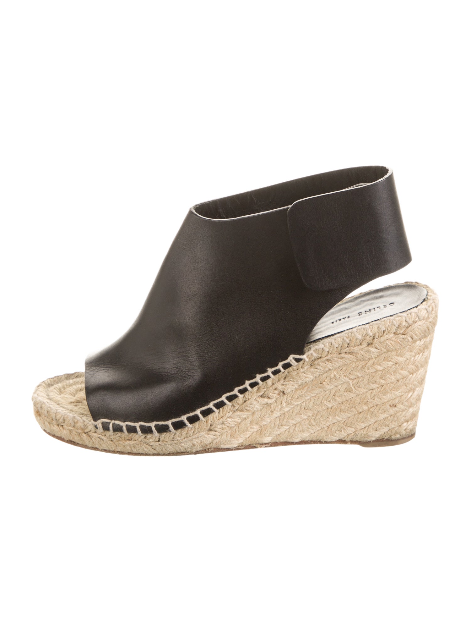 Celine Leather Espadrilles