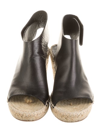 Celine Leather Espadrilles