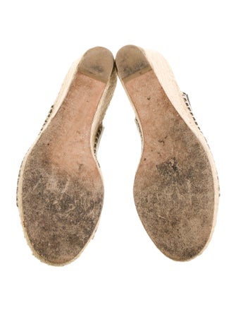 Celine Leather Espadrilles