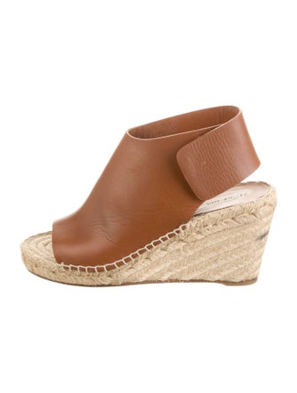 Celine Leather Espadrilles