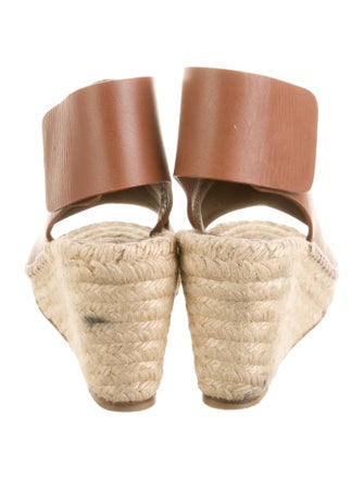 Celine Leather Espadrilles