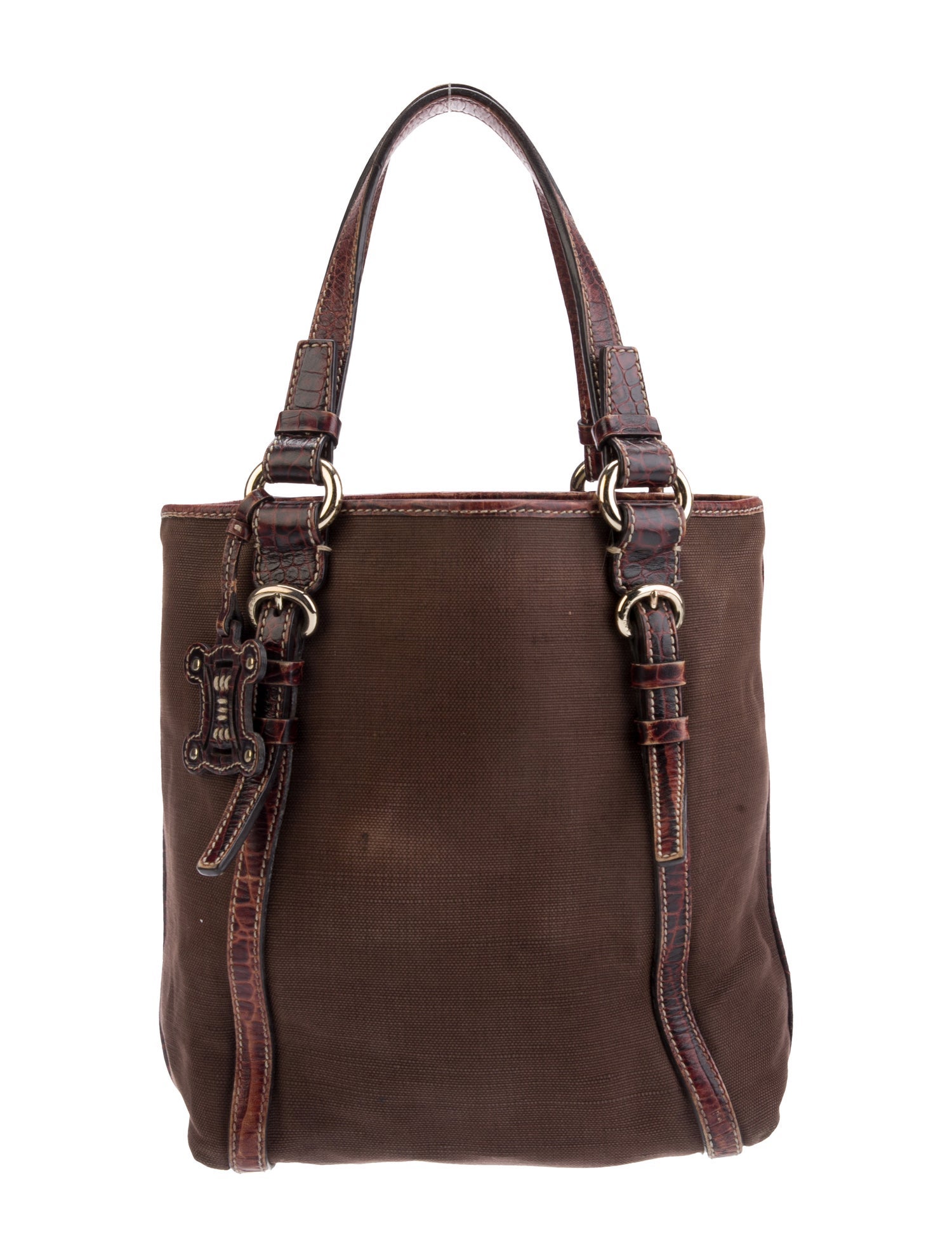 Celine Canvas Shoulder Bag Vintage