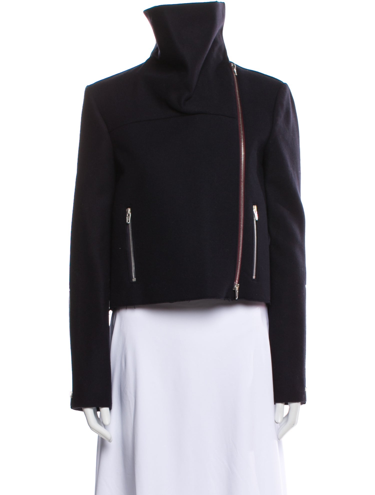 Celine Wool Biker Jacket