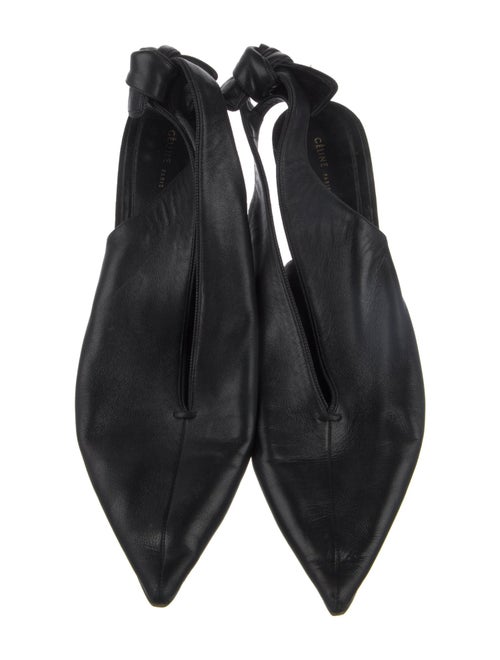 Celine Leather Slingback Pumps