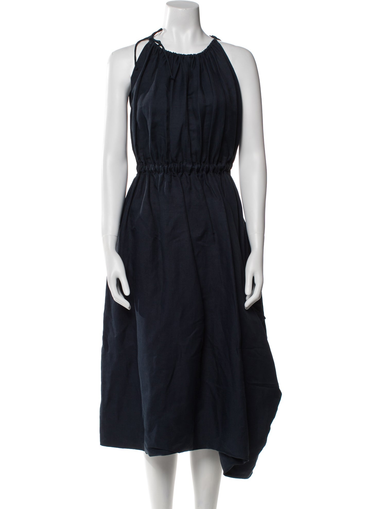 Celine Linen Long Dress