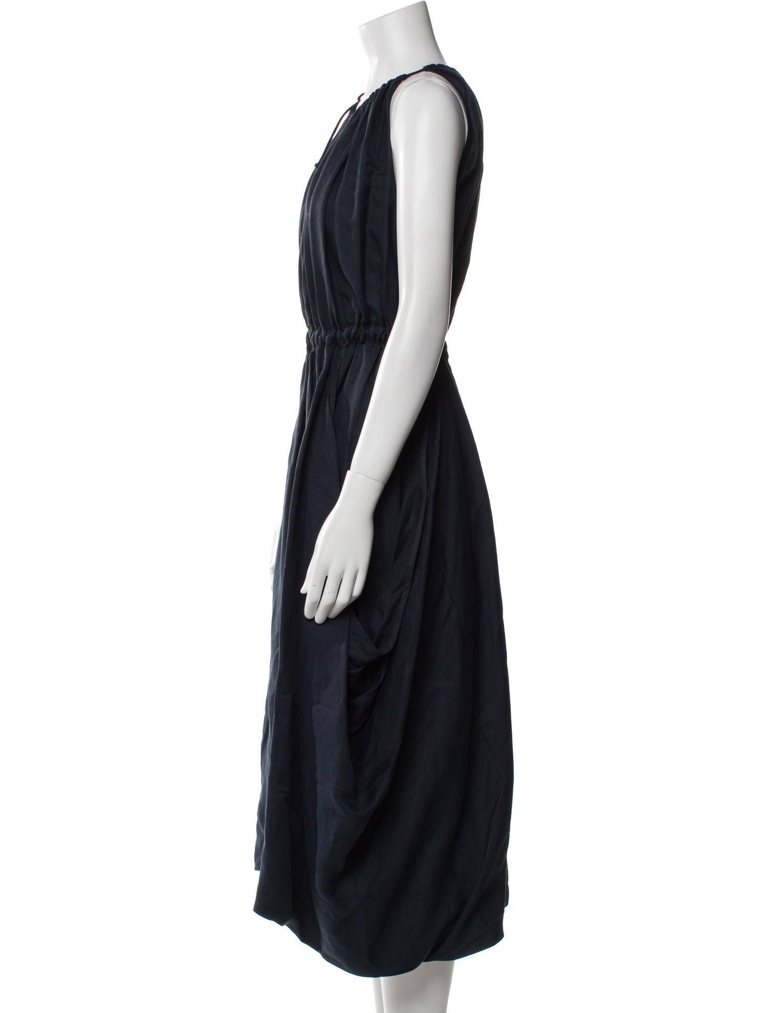 Celine Linen Long Dress