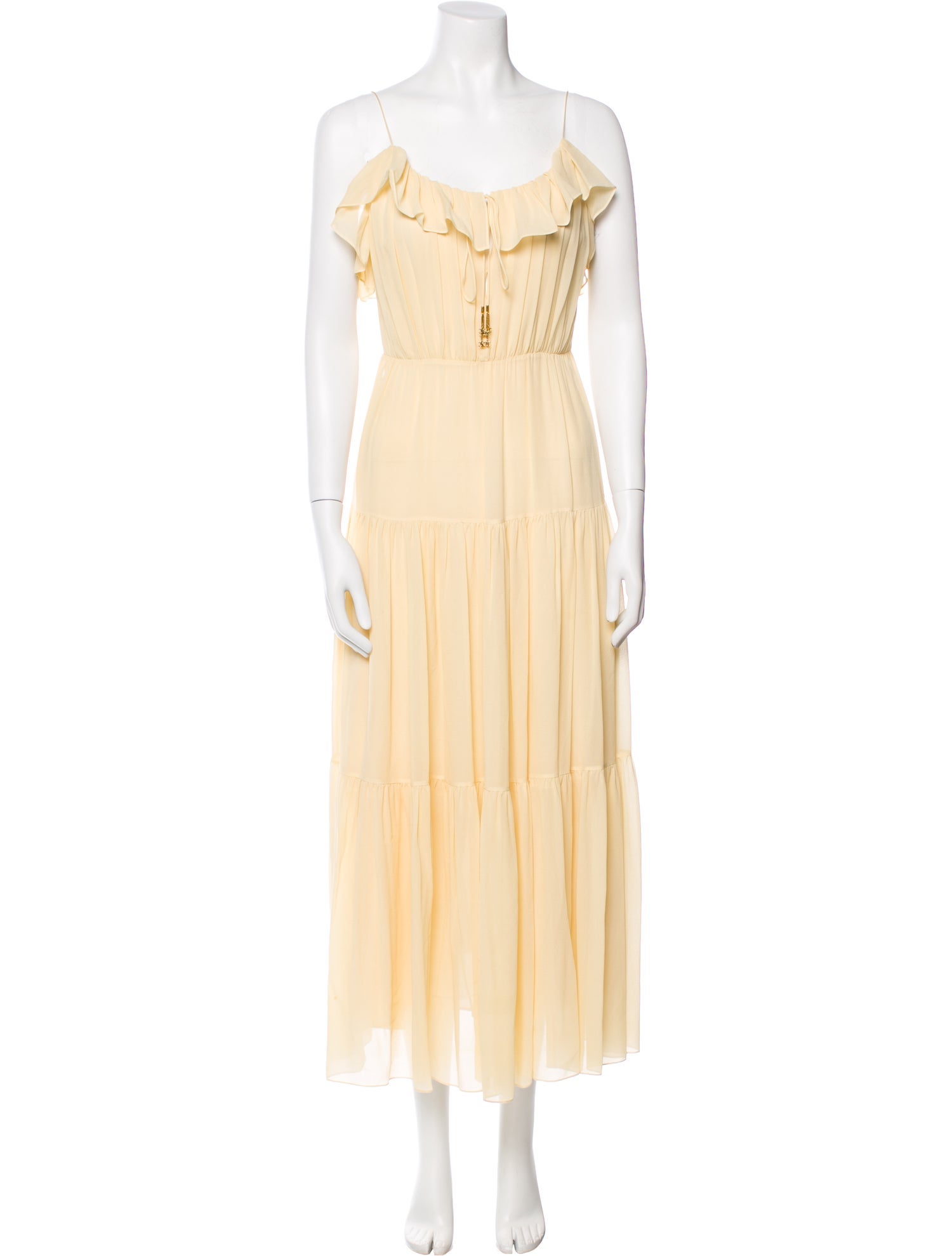 Celine Silk Long Dress