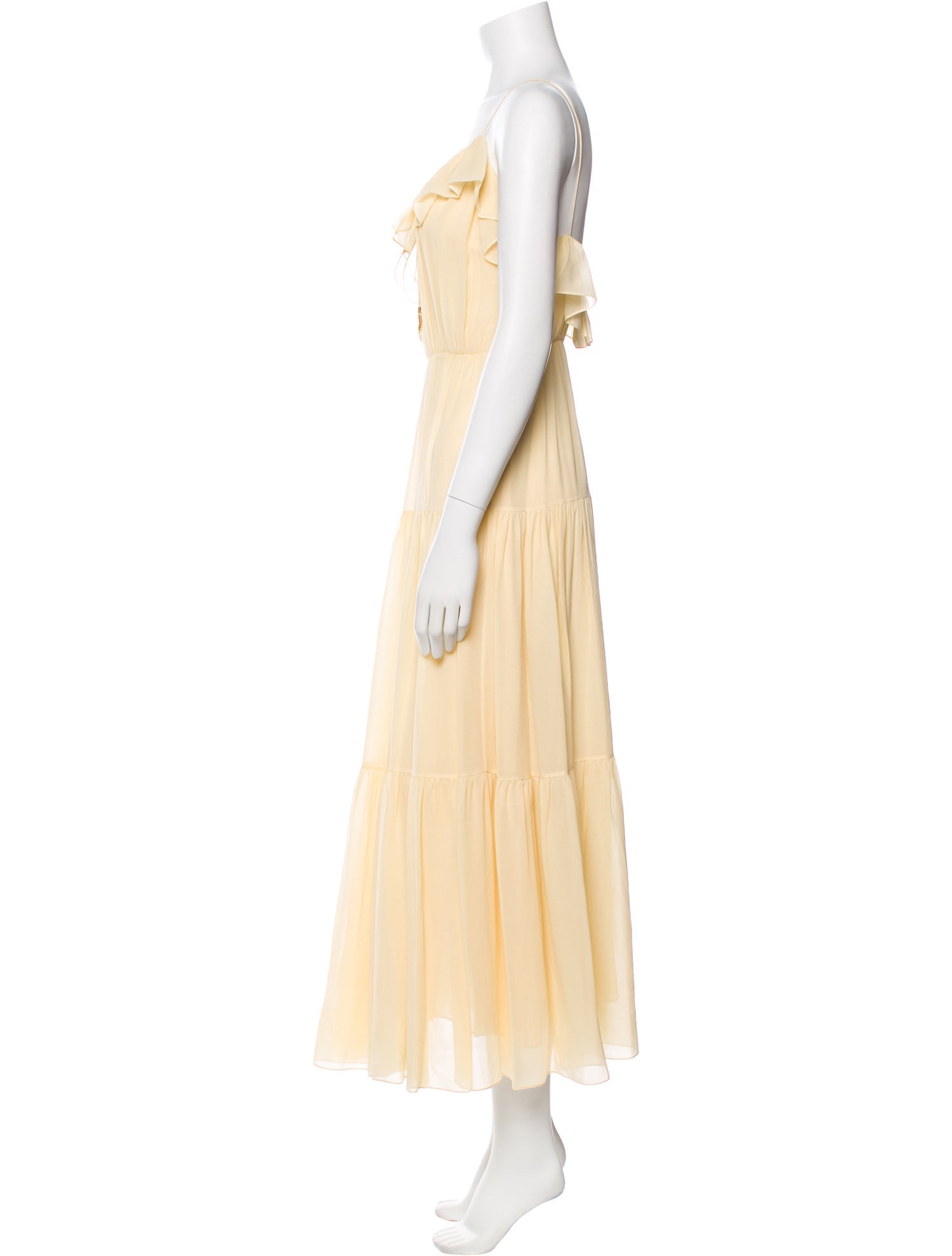 Celine Silk Long Dress