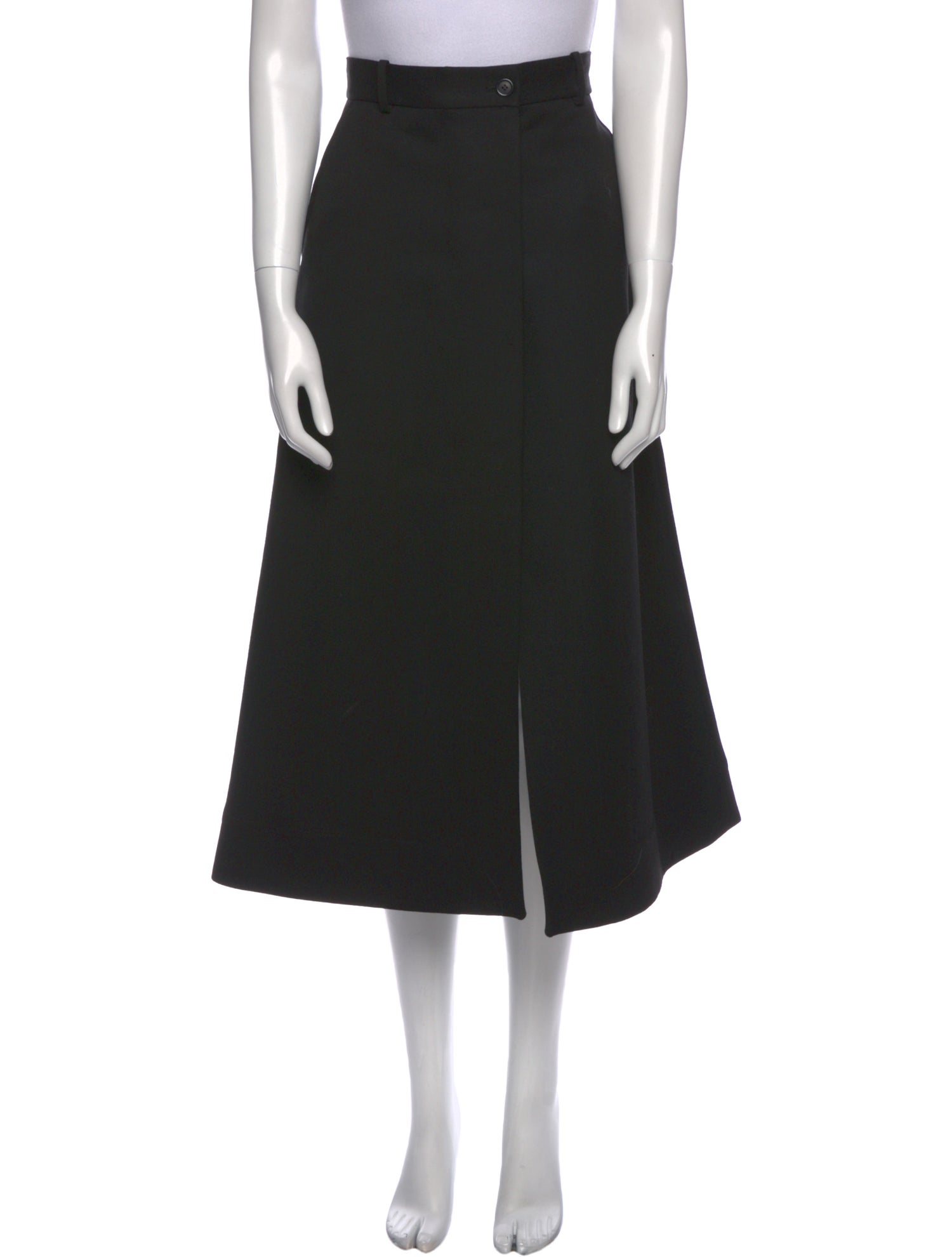 Celine Wool Midi Length Skirt