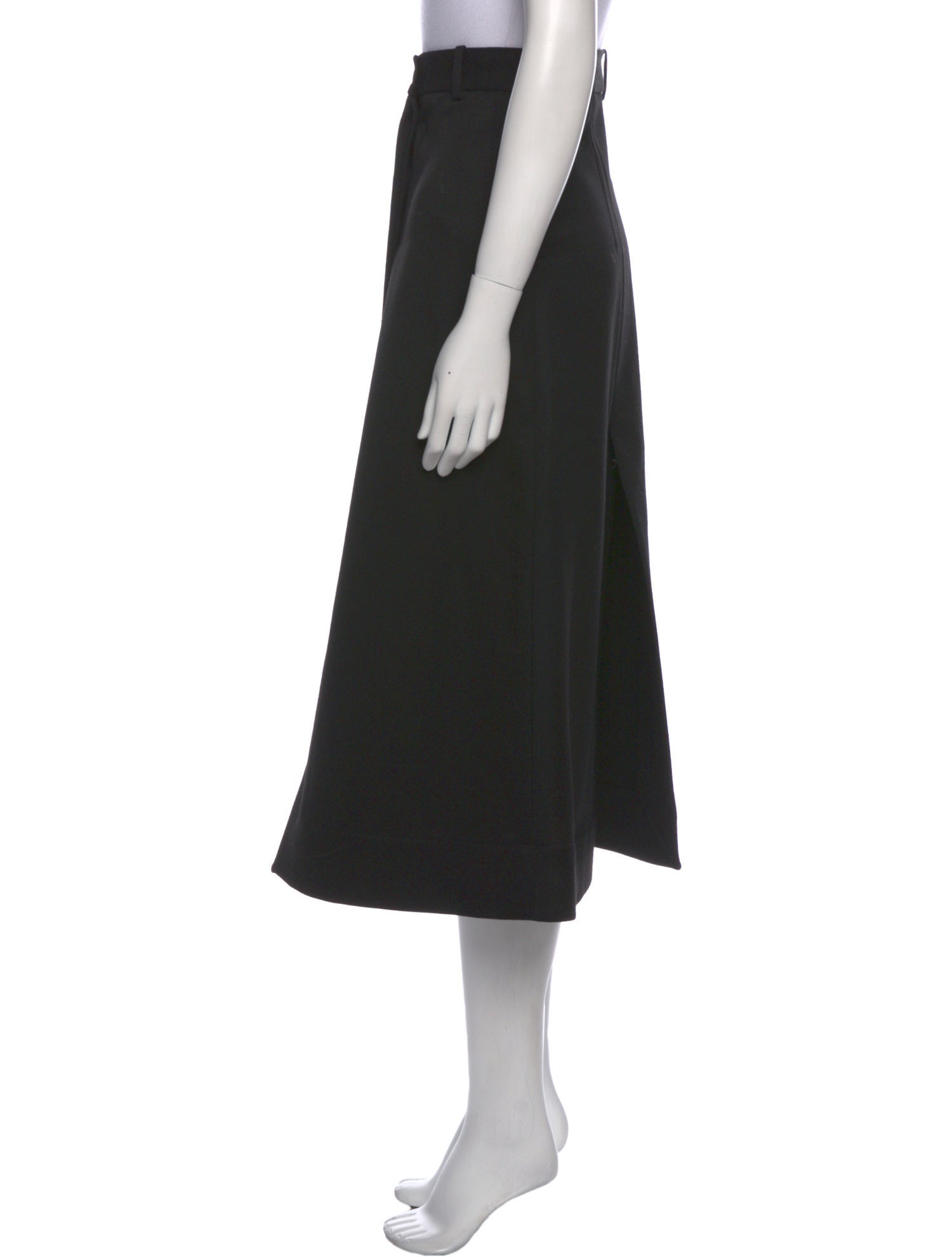 Celine Wool Midi Length Skirt