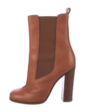 Celine Leather Chelsea Boots