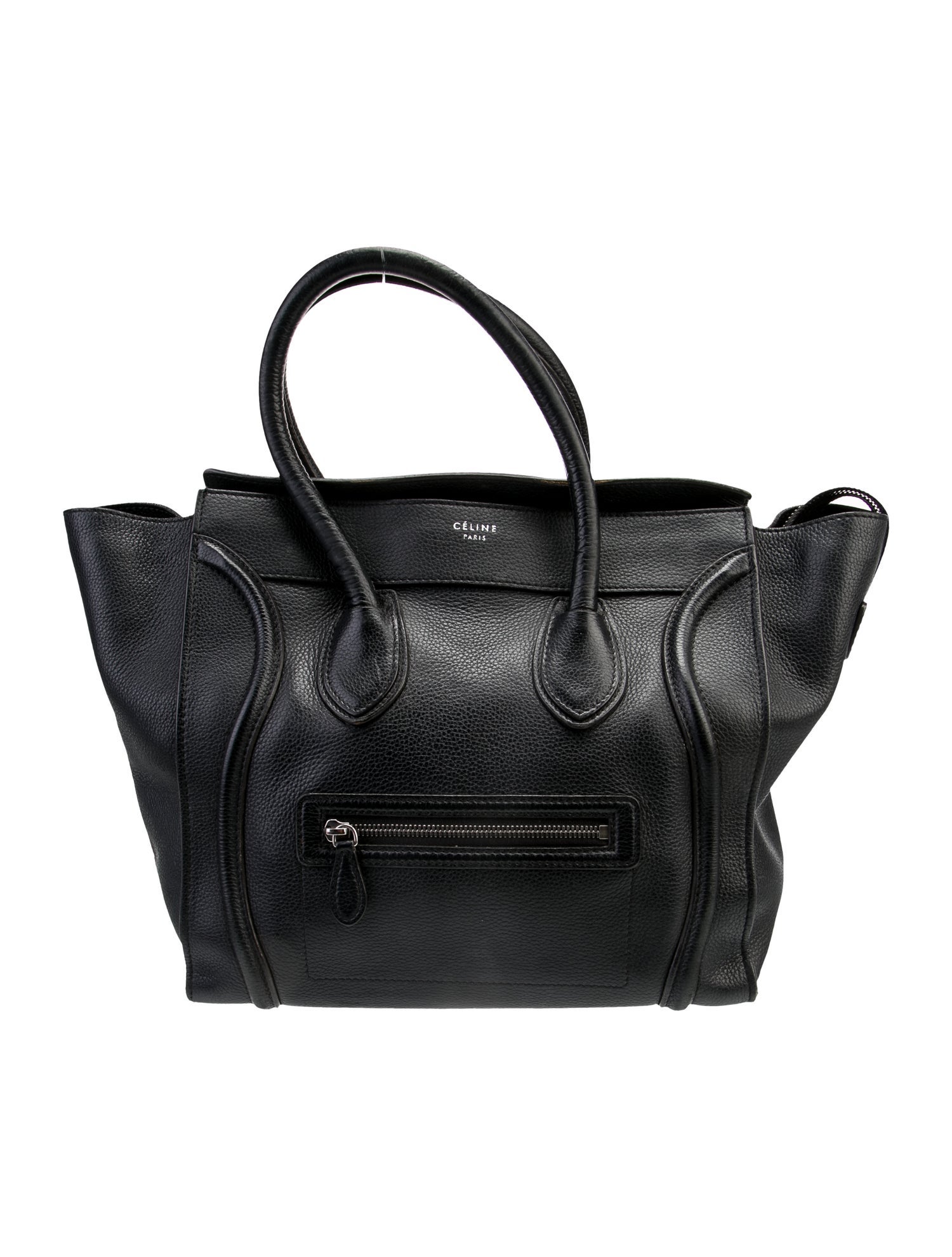 Celine Leather Luggage Micro