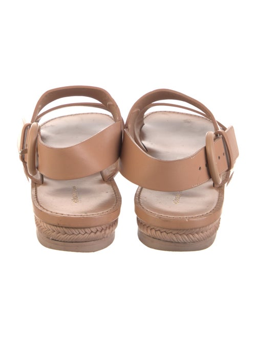 Celine Leather Slingback Sandals