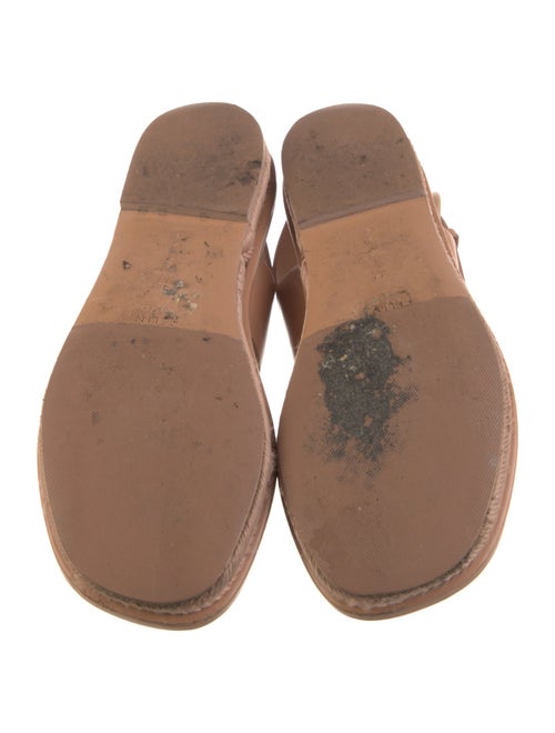 Celine Leather Slingback Sandals