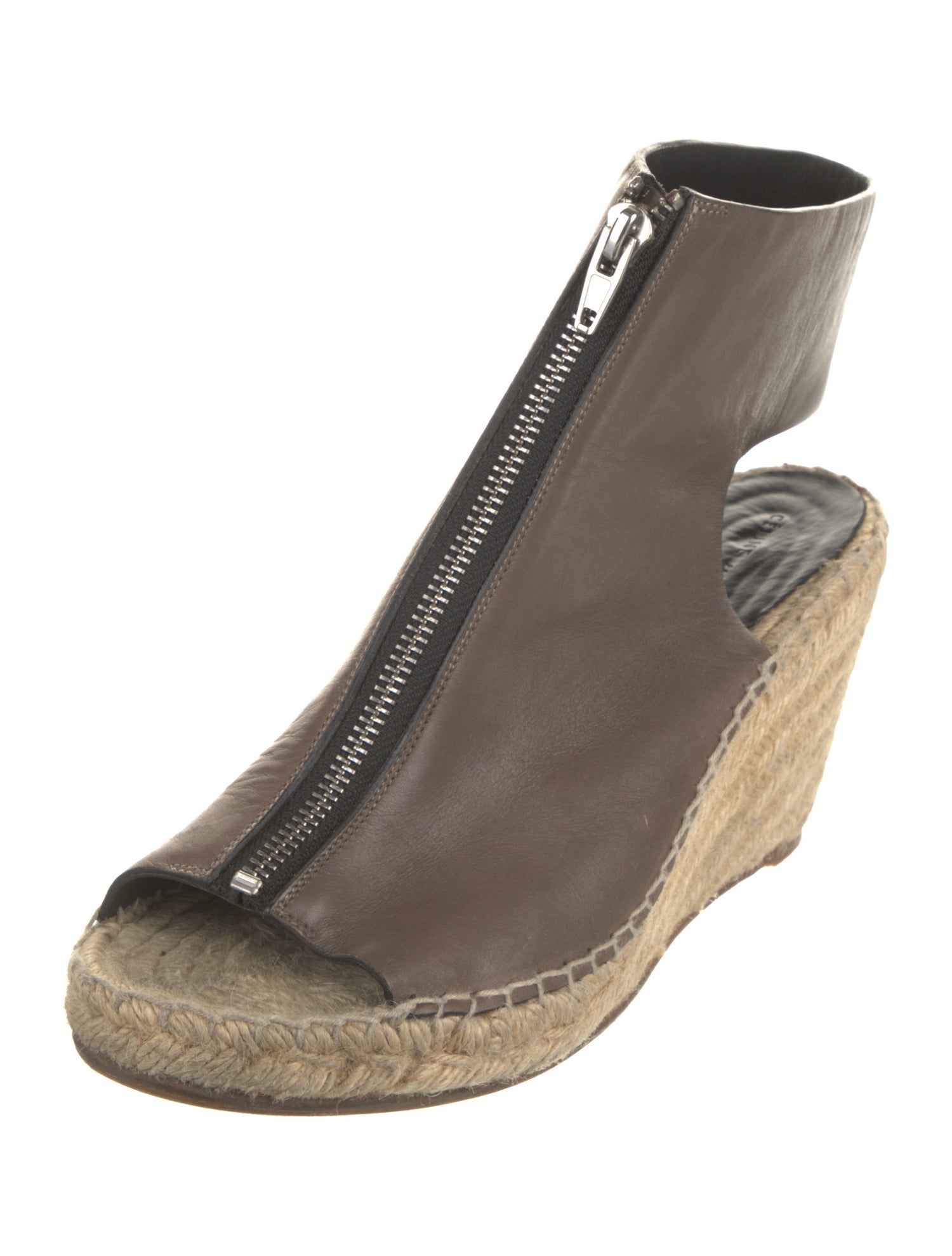 Celine Leather Slingback Pumps