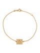 Celine Initial 'G' Charm Bracelet