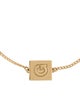 Celine Initial 'G' Charm Bracelet