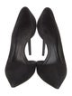 Celine Suede D'Orsay Pumps