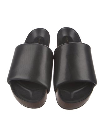 Celine Leather Slides