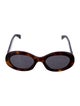 Celine Round Tinted Sunglasses